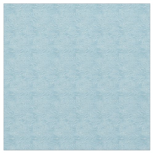 Blue sculpture textured  repeat design  fabric