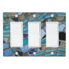 Blue Sea Glass Mosaic
