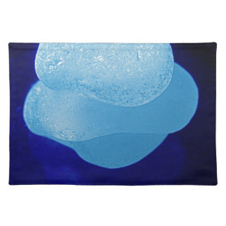 Blue Sea Glass Reflections Placemat