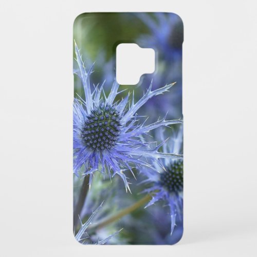 Blue Sea Holly Flowers Case_Mate Samsung Galaxy S9 Case