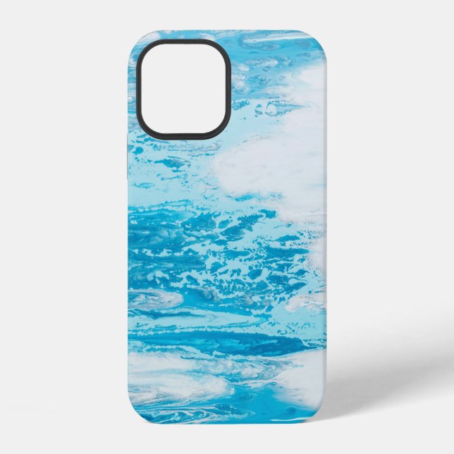Blue sea iphone case (Back)