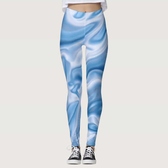 Blue Sea Leggings (Front)