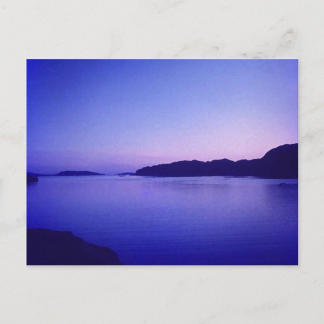 Blue Sea Postcard (Front)