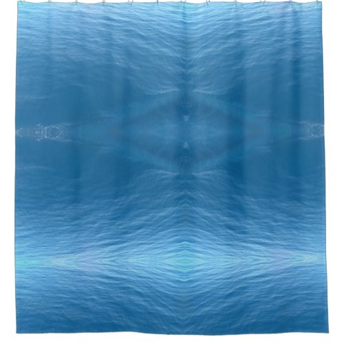 Blue Sea Shower Curtain
