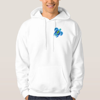 Blue Sea Turtle 2-Sided Hoodies