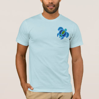Blue Sea Turtle 2-Sided Shirts