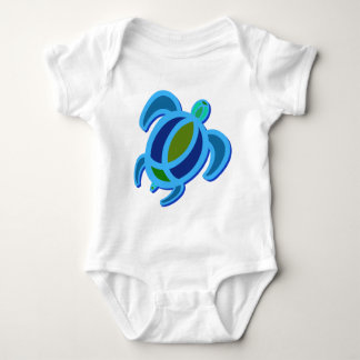 Blue Sea Turtle Infant Creeper