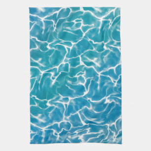 Blue Sea Water* Kitchen Towel