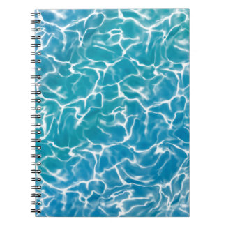 Blue Sea Water Notebook