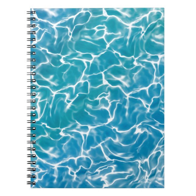 Blue Sea Water Notebook (Front)