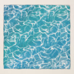 Blue Sea Water Scarf<br><div class="desc">Blue Sea Water</div>