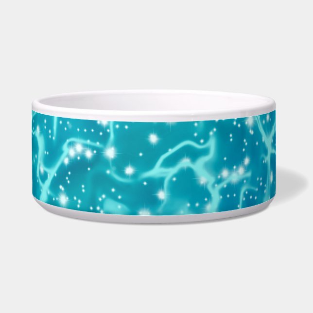 Blue Sea Water with Sparkles Bowl (Front)
