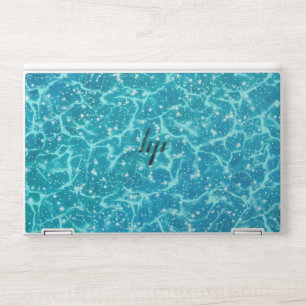 Blue sea Water with Sparkles HP Laptop Skin