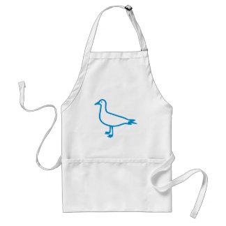 Blue Seagull Adult Apron