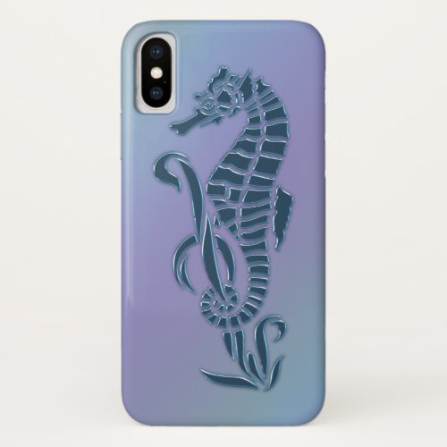 Blue Seahorse