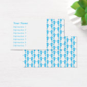 Blue Seahorse Pattern (Desk)