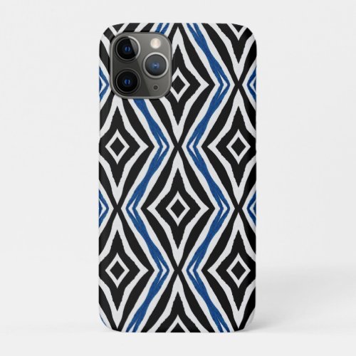 Blue Seamless  Pattern  iPhone 11 Pro Case