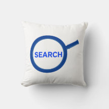 Blue Search Magnifying Glass