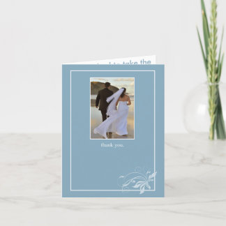 Blue Seas Thank You Card
