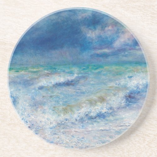 Blue Seascape by Renoir Coaster