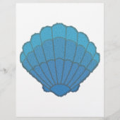 Blue Seashell Mosaic (Front)