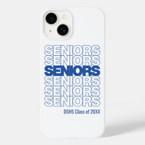 Blue Seniors Seniors Seniors Case_Mate iPhone 14 Case