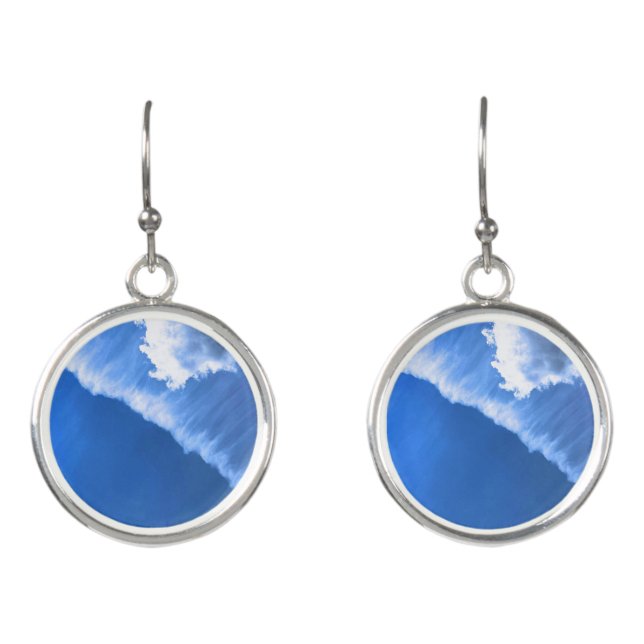 Blue Serenity Earrings (Front)