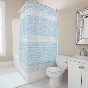 Blue Serenity Shower Curtain