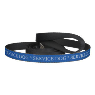 Blue Service Dog Pet Leash