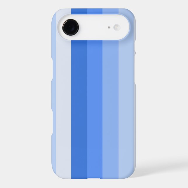 Blue shadow stripes Case-Mate iPhone case (Back)