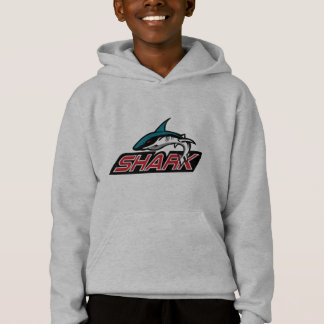 Blue Shark Hoodie