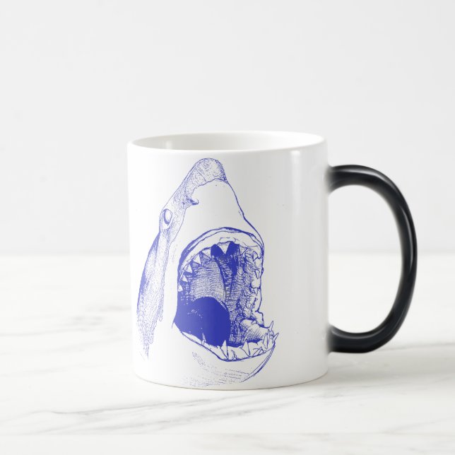 Blue Shark Mug (Right)