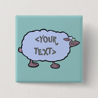 Blue Sheep, <YOUR TEXT> Button