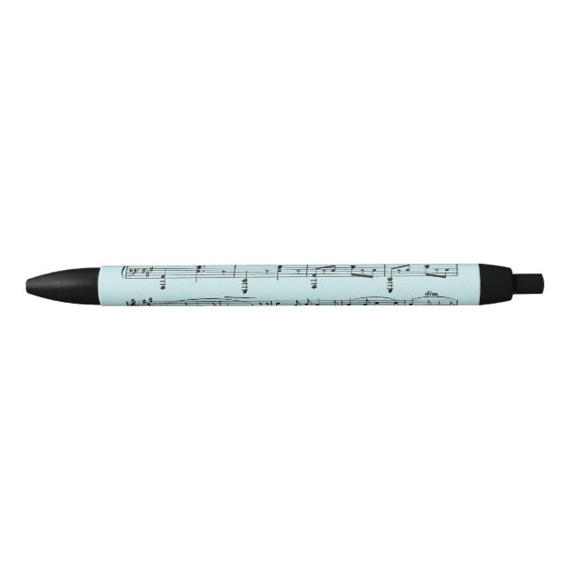 Blue Sheet Music Pen (Front)