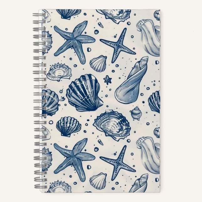 Blue Shell Harmony Notebook (Front)