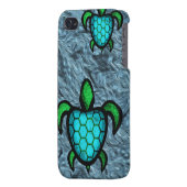 Blue Shell Turtle iPhone 4 Speck Case (Back Left)