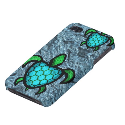 Blue Shell Turtle iPhone 4 Speck Case (Bottom)