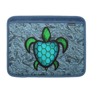 Blue Shell Turtle MacBook Air Sleeve
