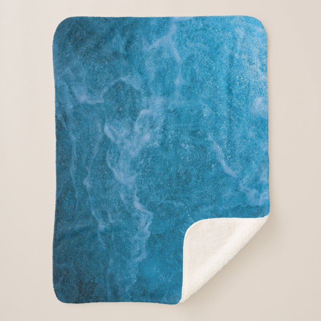 Blue Sherpa Blanket (Front)