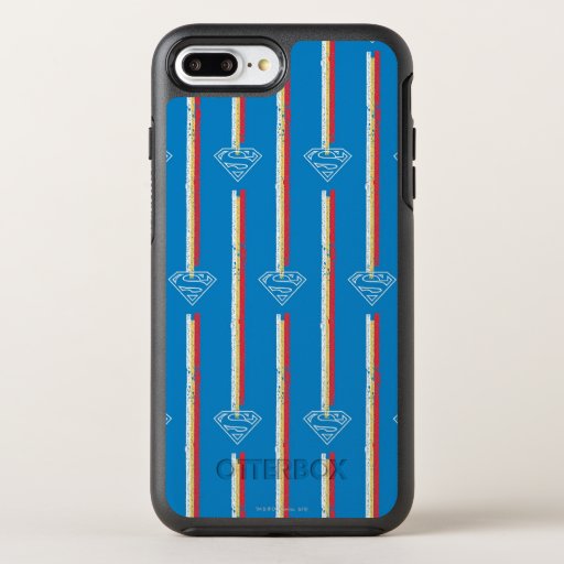 Blue Shield Pattern OtterBox Symmetry iPhone 8 Plus/7 Plus Case