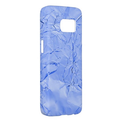 blue shiny foil samsung galaxy s7 case