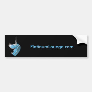 BLUE Shoes Bumper-Sticker Bumper Sticker