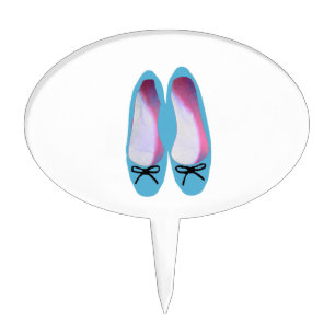 Blue Shoes Cake Topper