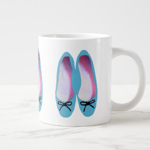 Blue Shoes Giant Coffee Mug