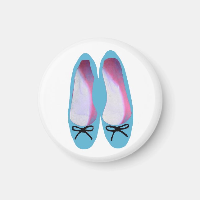 Blue Shoes Magnet (Front)