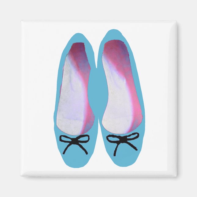 Blue Shoes Magnet (Front)