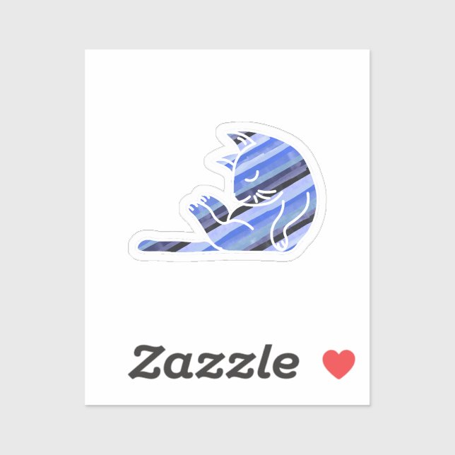 Blue Side Sticker (Sheet)
