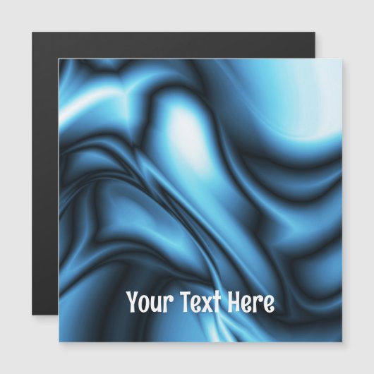 Blue Silk Wave (Front/Back)