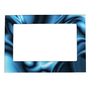 Blue Silk wave Magnetic Frame
