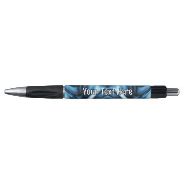 Blue Silk wave Pen (Front)